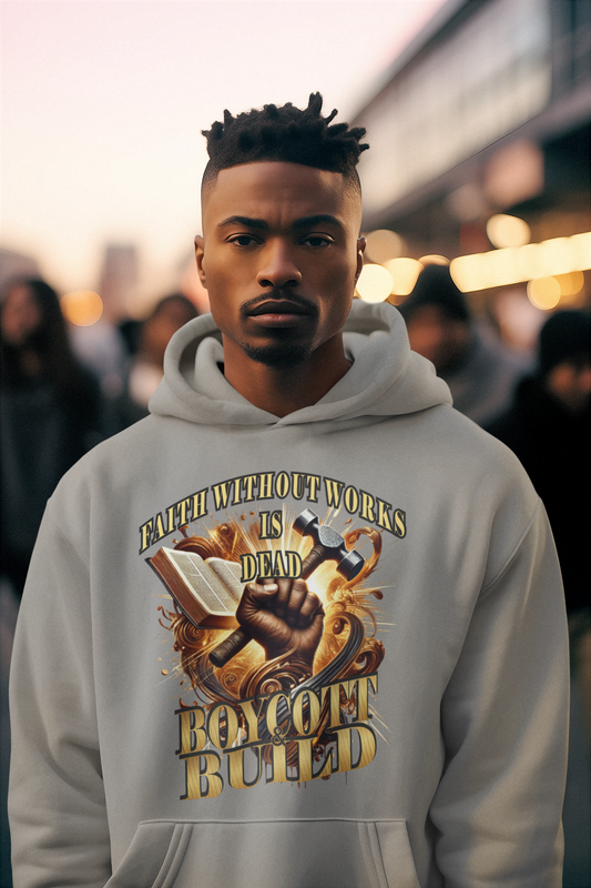 Faith Without Works Is Dead – Boycott & Build Hoodie